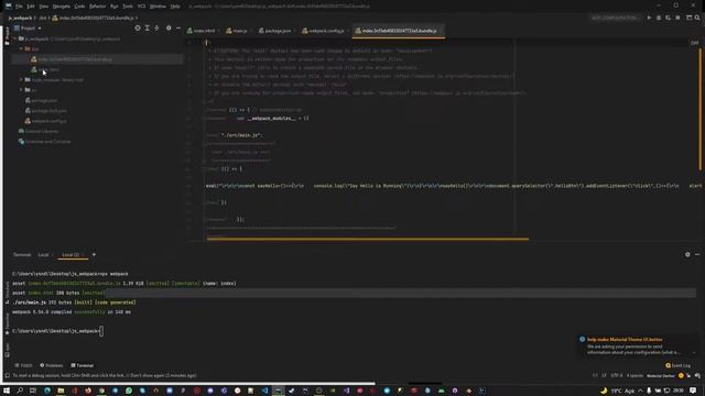 Webpack Javascript Proje Oluşturma смотреть онлайн