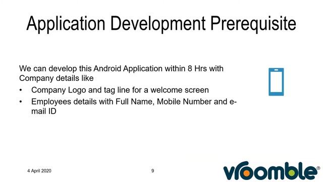 Vroomble Pocket Admin - Employee Attendance Mobile Application смотреть онлайн