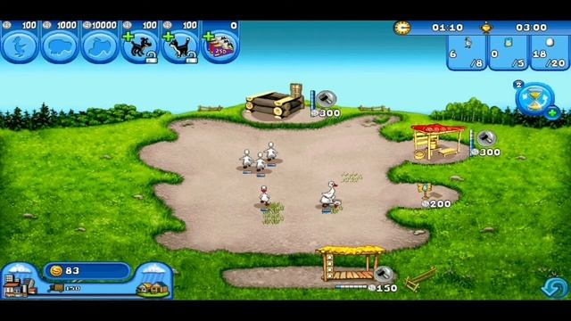 Перепрохождение игры Весёлая Ферма (бесплатная версия(Android)) дополнительный уровень 1 на золото смотреть онлайн