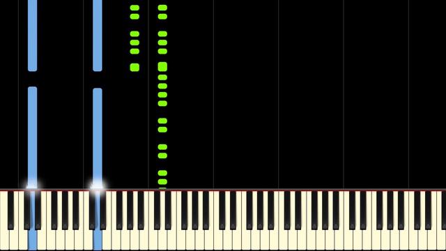 HELL MARCH 2 from C&C RED ALERT 2 - Piano Tutorial смотреть онлайн