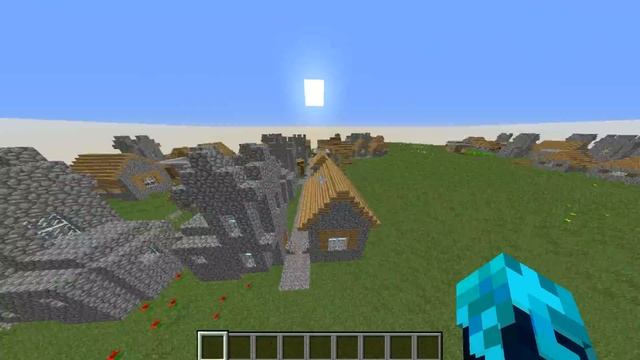 Как создать большой город в minecraft за 10 сек смотреть онлайн