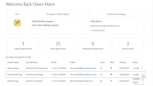 PRM Spotlight for Oracle CX Sales смотреть онлайн