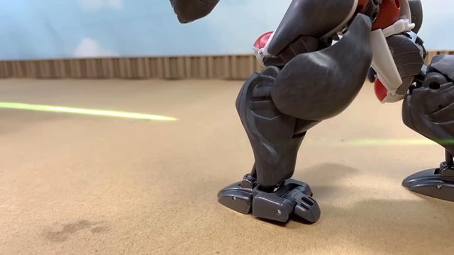 Transformers BEAST WARS Stop Motion - MP32 Optimus Primal vs MP43 Megatron Kingdom Stop Motion смотреть онлайн