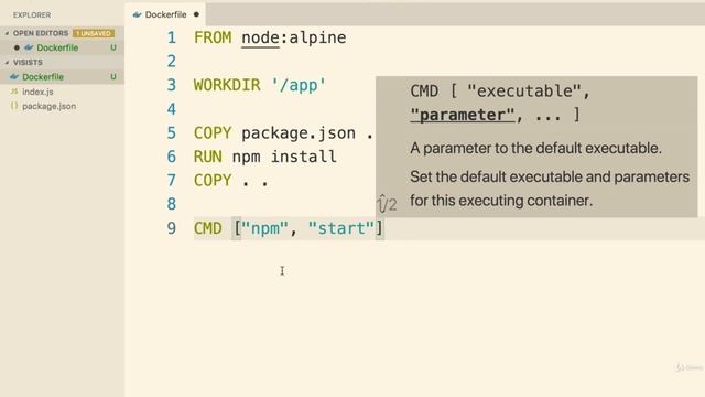 46. Docker: Assembling a Dockerfile смотреть онлайн