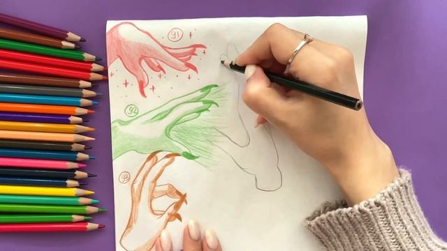 Как научиться рисовать руки? смотреть онлайн