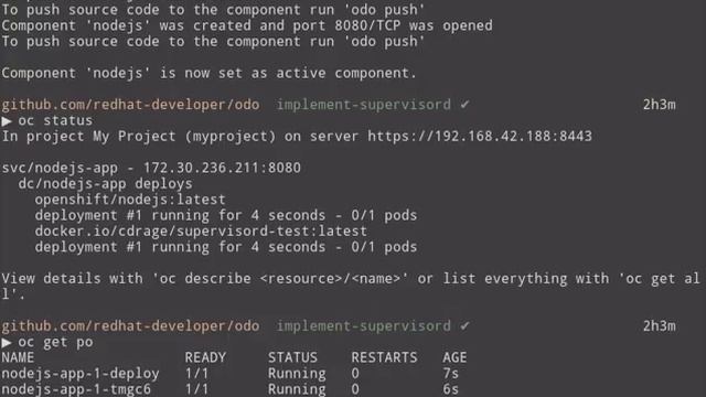 Odo Supervisord Golang implementation смотреть онлайн
