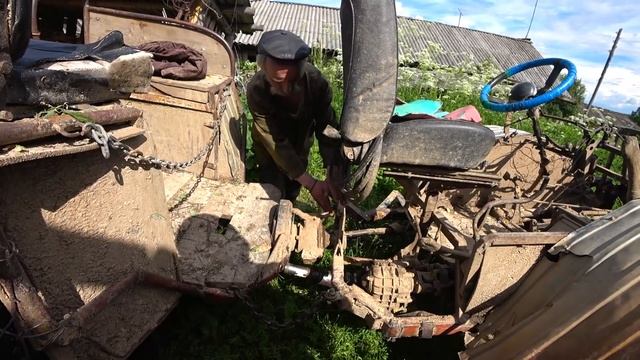 На ЮГ Архангельской! Потоп в вездеходе! Деревянный снегоход! смотреть онлайн