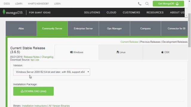 Simple way to install the mongodb on all the windows... смотреть онлайн