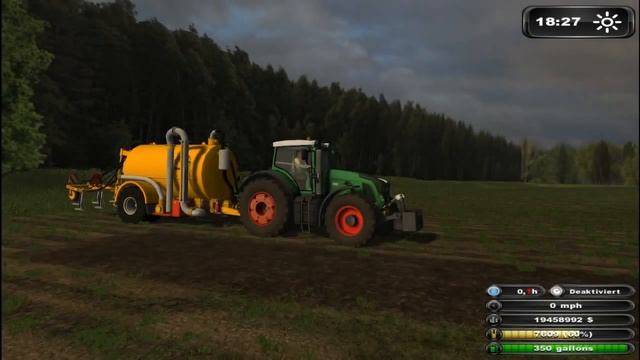 LS2011 FENDT 936 Внесение удобрений смотреть онлайн