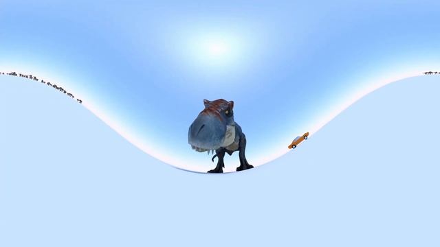 Jurassic T-Rex Experience | (360° VR) | 4k | 60fps | смотреть онлайн