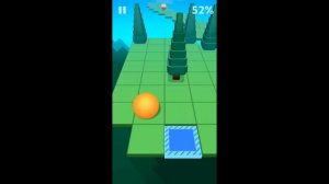 ROLLING SKY - Level 1 Complete 100% ALL GEMS Gameplay
