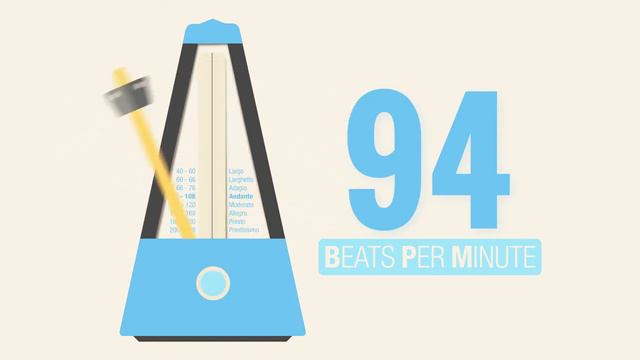 94 BPM Metronome | The BLuetiFuLL MeTRoNoME смотреть онлайн