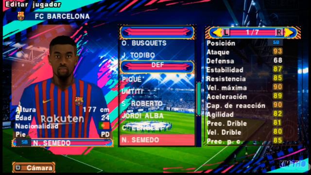 PES 2019 CHELITO V6 PPSSPP《TEXTURES fifa 19 HD》 смотреть онлайн