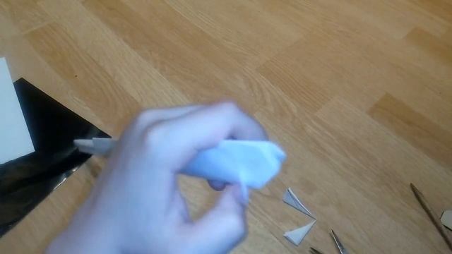 Делаем нож из бумаги (часть2) смотреть онлайн
