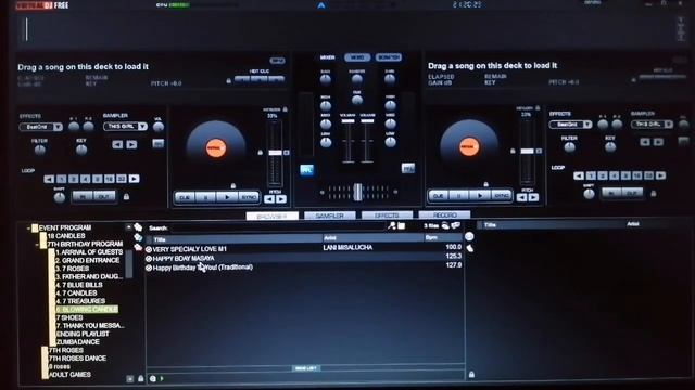 VIRTUAL DJ, How to Program a Songs for 7th BIRTHDAY PARTY Using Virtual DJ. смотреть онлайн