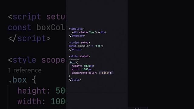 Using v-bind in the style section of a Vue component #vuejs #vue3 #webdev смотреть онлайн