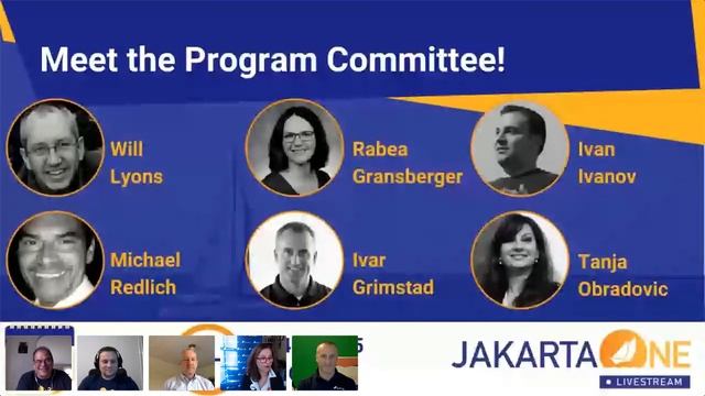 About JakartaOne Livestream & Meet the Program Committee | JakartaOne Livestream 2020 смотреть онлайн