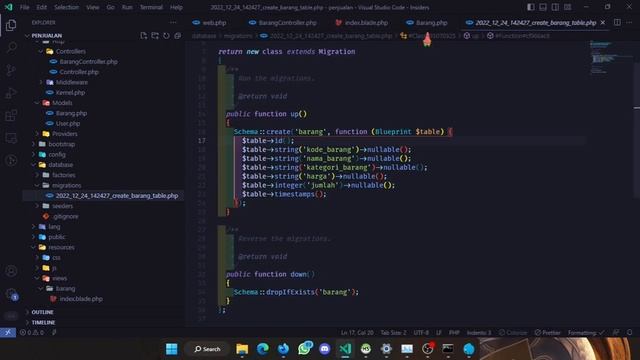 Tutorial CRUD Laravel 9 (Sistem Penjualan) смотреть онлайн