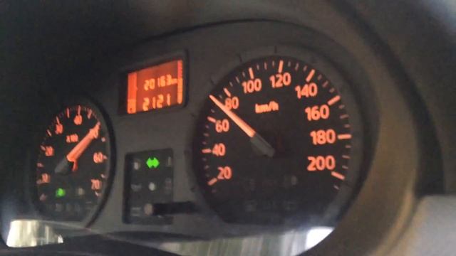 Разгон Рено Логан 1.4(75 л.с.) смотреть онлайн