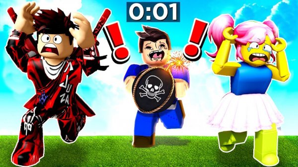 БЕГИ ЕСЛИ ХОЧЕШЬ ЖИТЬ! СИМУЛЯТОР ГОРЯЧЕЙ КАРТОШКИ В Игра Bomb Pass ROBLOX