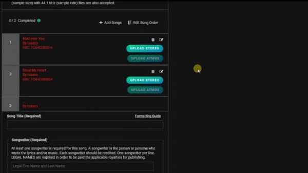 How to Upload Album To Tunecore