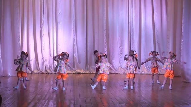 Детский танец "Веснушки". смотреть онлайн