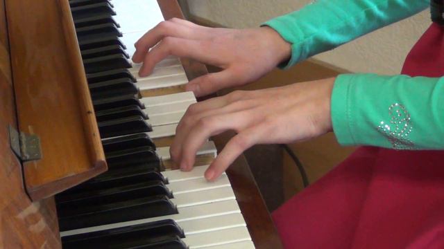 Мелодия на фортепиано - Токарюк Виктория 19.12.2015 смотреть онлайн