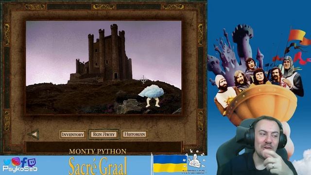 PsykoSeb part en live ! - Monty Python : Sacré Graal [PC] смотреть онлайн