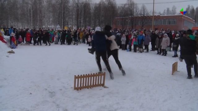 В Лесном прошли традиционные народные масленичные гуляния смотреть онлайн