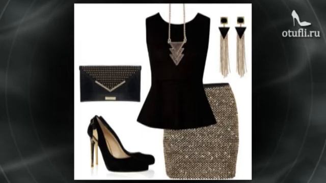 Как сочетать черные туфли? смотреть онлайн