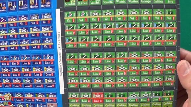 174.1.- 1813: Napoleon´s Nemesis (Europa Simulazioni): componentes смотреть онлайн