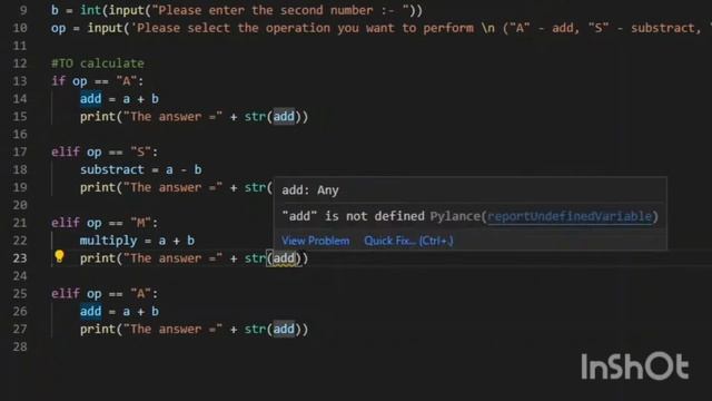 Make a simple calculator using python (ADD, MULTIPLY, DIVIDE, SUBTRACT ANY TWO NUMBERES) смотреть онлайн