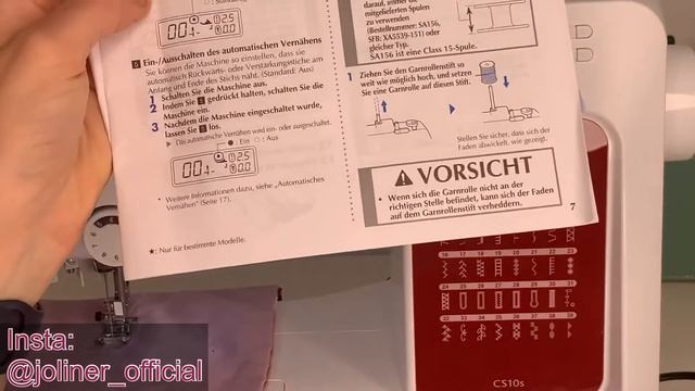 7 Funktionen erklärt mit einem enttäuschendem Resultat - brother CS10s Nähmaschine смотреть онлайн