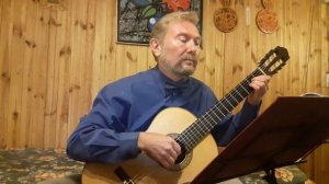 Никита Богословский. Романс Рощина (из к/ф "Разные судьбы") на гитаре. Обработка О. Копенкова