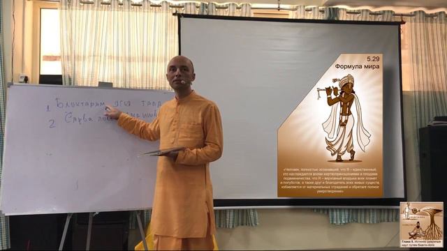 20 лекция. Бхагавад-Гита. Главы 5 и 6 (Вриндаван, 27.12.2017) Ватсала дас