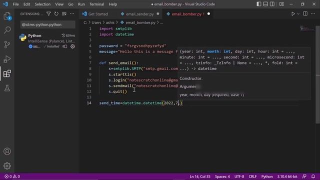 Destroying My Inbox Using Email Bomber w/ Python. How to learn and create an email bomber? смотреть онлайн