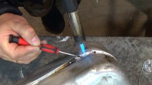 Пайка алюминия. (на примере  алюминиевой канистры)