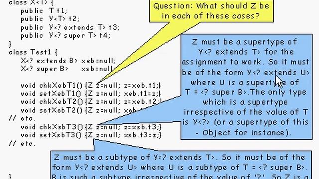Java Tutorial 24.27: Generic types and Wildcard types смотреть онлайн