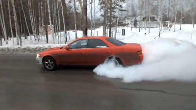 Toyota Mark 2 Burnout смотреть онлайн