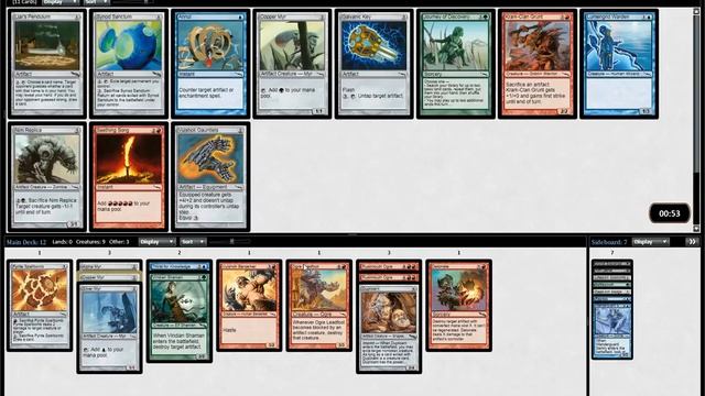 Mirrodin Flashback Draft #2: "Taking Control" (Draft) смотреть онлайн
