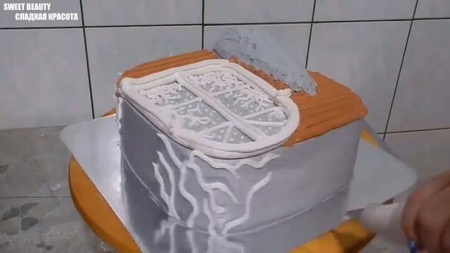 НОВОГОДНИЙ ТОРТ от SWEET BEAUTY СЛАДКАЯ КРАСОТА, Cake Decoration смотреть онлайн