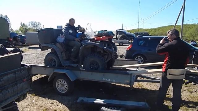 Погрузка квадроцикла смотреть онлайн