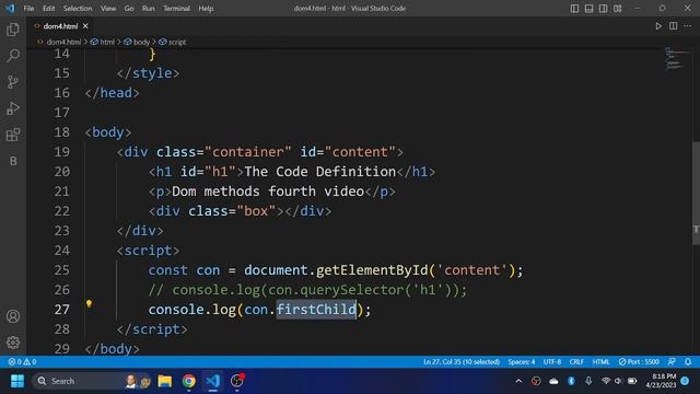 JAVASCRIPT Tutorial: Accessing Child, Siblings & Parent Elements in JS|| by @theCodeDefinition смотреть онлайн