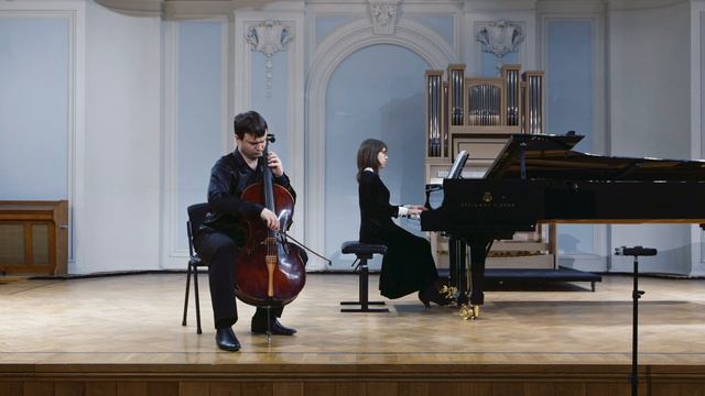 Mikhail Rogov. cello. Tchaikovsky competition Qualifying round program. смотреть онлайн