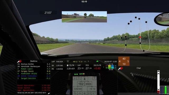 #9 Vallelunga @ OSRW GT3 Cup 2017 - LIVE ONBOARD смотреть онлайн