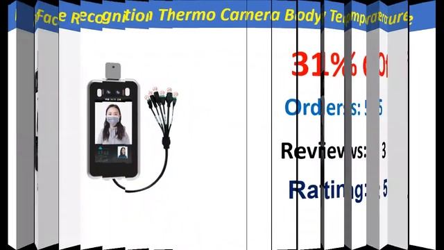 Top 5 Best Face Recognition Thermo Camera In 2020 | Face Recognition IP Camera смотреть онлайн