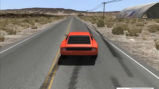 BeamNG. Drive краш тест на карте BlackHills смотреть онлайн