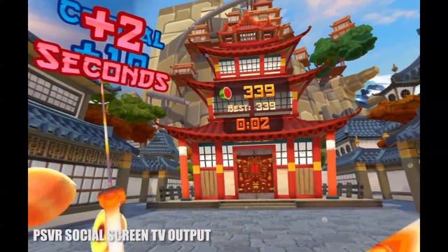 Fruit Ninja VR (PSVR) Review смотреть онлайн