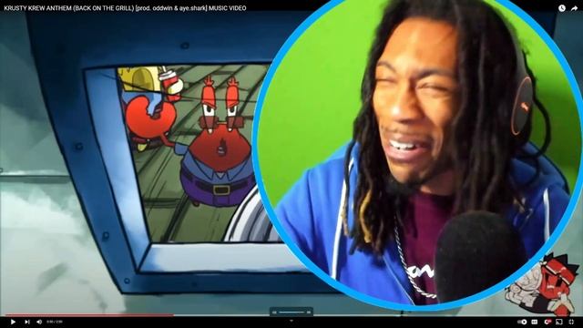 I DIDN'T EXPECT THIS | KRUSTY KREW ANTHEM (Back On The Grill) смотреть онлайн