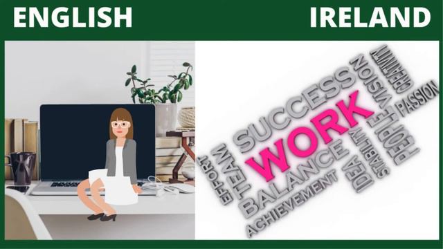 #4 Work & job vocabulary. Easy train brain [Irish accent] смотреть онлайн